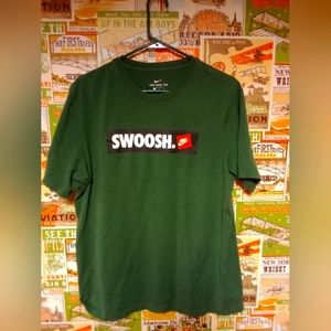 Nike swoosh tee